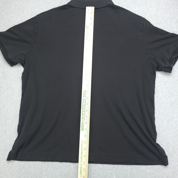 Polo Ralph Lauren Mens Classic Fit Black Short Sleeve Polo Shirt XL Short - Picture 6 of 11